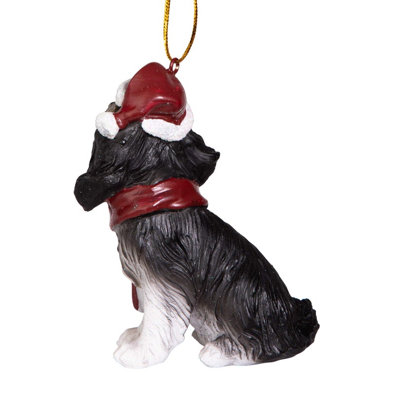 Design Toscano Christmas Xmas King Charles Cavaliers Holiday Dog Ornaments, Full Color - Image 3